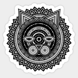 Lion Mandala Sticker